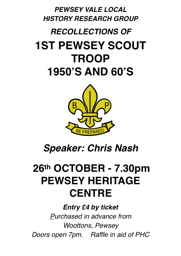 Poster October 2022 A4 SCOUTS